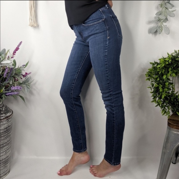 LEVIS Jeans Mid Rise Skinny Medium Wash 0614 - Picture 7 of 8